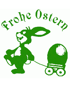 Frohe Ostern Stempel